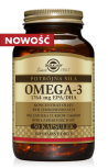 Solgar Omega-3. Potrójna siła. 1764 mg EPA/DHA *50kaps.