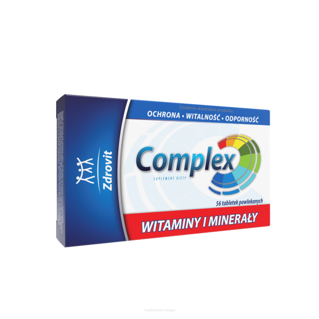 ZDROVIT COMPLEX Witaminy i Minerały tabletki powlekane 56 szt.