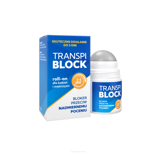 TRANSPIBLOCK Roll-on dla kobiet i mężczyzn 50 ml