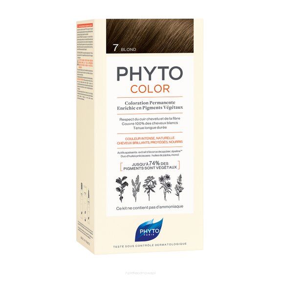 PHYTO COLOR 7 Farba do włosów - BLOND