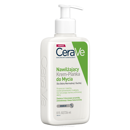 CERAVE Krem - pianka do mycia dla skóry normalnej i suchej 236 ml