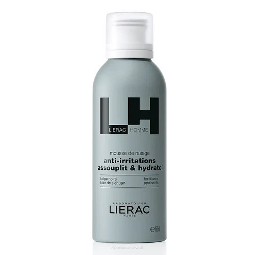 LIERAC HOMME Pianka do golenia przeciw podrażnieniom 150 ml