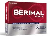 BERIMAL FORTE - zmniejsza poziom złego cholesterolu 30 kapsułek