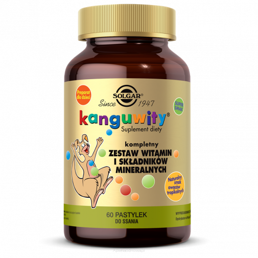 SOLGAR Kanguwity (smak owoce tropikalne)