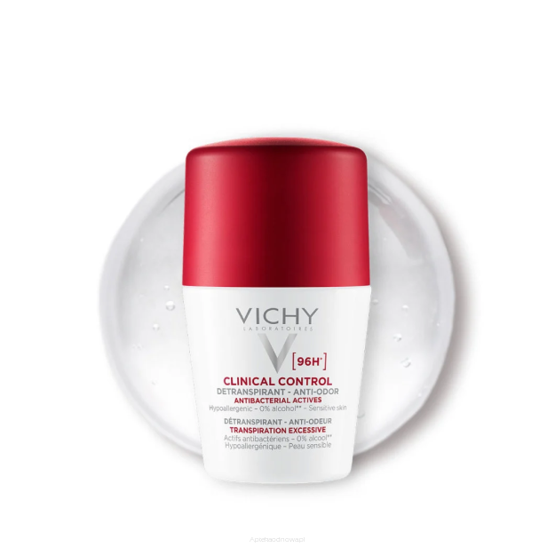 VICHY CLINICAL CONTROL [96 H] Antyperspirant przeciw nadmiernemu poceniu 50 ml