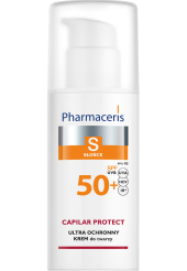 PHARMACERIS S CAPILAR PROTECT Ultra ochronny krem SPF50+ do twarzy 50 ml