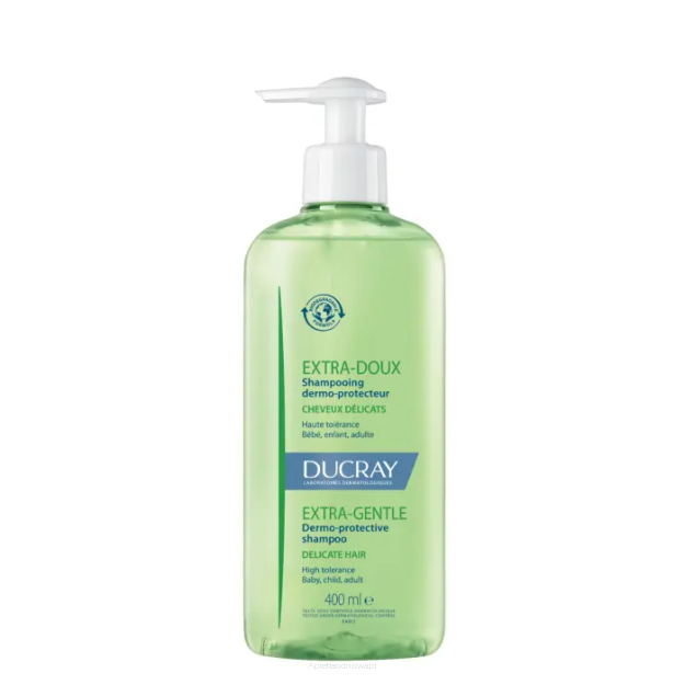DUCRAY EXTRA-DOUX Szampon dermatologiczny włosy delikatne 400 ml