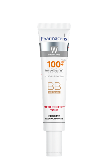 PHARMACERIS W BB 02 SAND Medyczny krem ochronny 40 ml