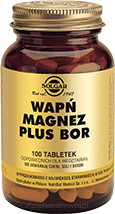 SOLGAR Wapń, Magnez plus Bor