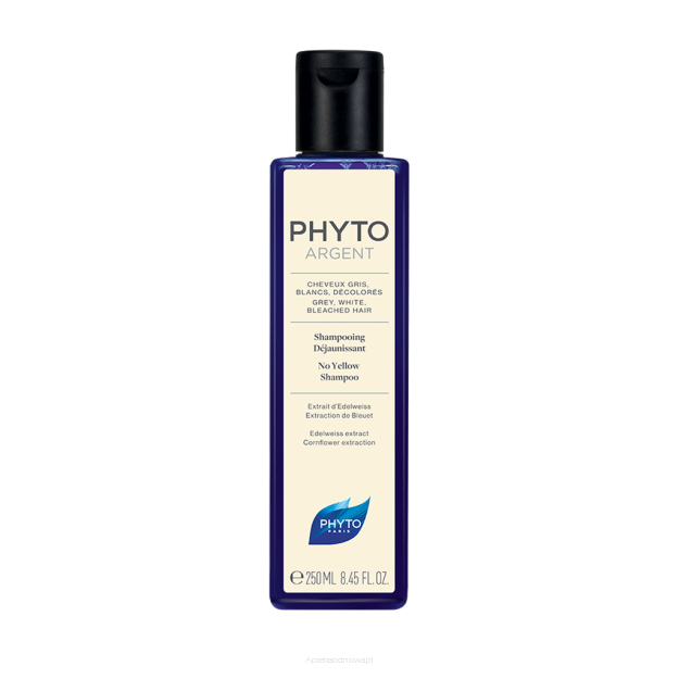 PHYTO ARGENT SZAMPON redukujący żółty odcień włosów 250 ml