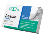 AESCIN 20 mg 90 tabletek powlekanych
