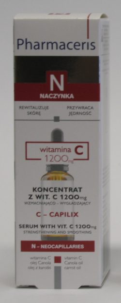 PHARMACERIS N C-CAPILIX Koncentrat z witaminy C 1200 mg 30ml