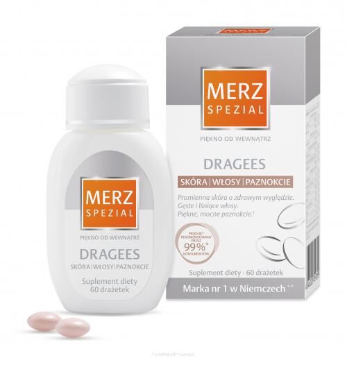 MERZ SPECIAL Skóra Włosy Paznokcie * 60 drażetek