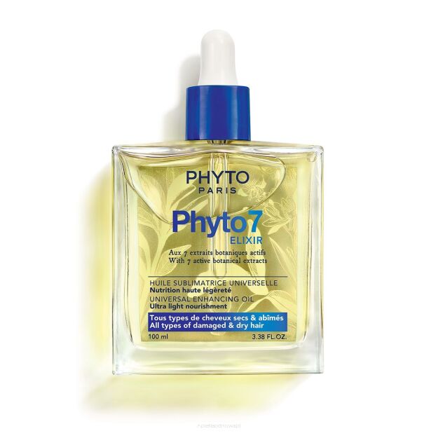 PHYTO 7 Nawilżający eliksr do włosów 100 ml