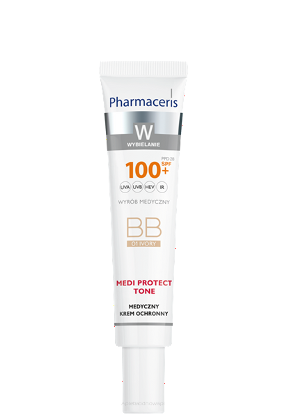 PHARMACERIS W BB 01 IVORY Medyczny krem ochronny 40 ml