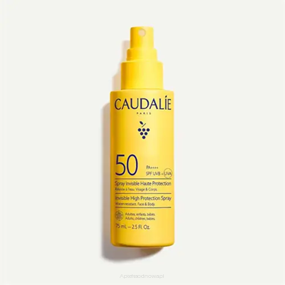 CAUDALIE Vinosun Niewidoczny Spray o Wysokiej Ochronie SPF50 75 ml