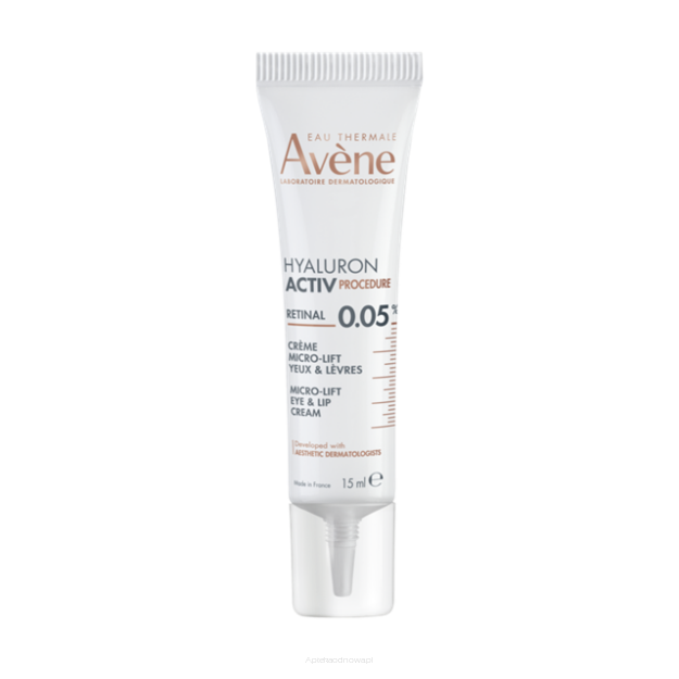 AVENE HYALURON ACTIV PROCEDURE RETINAL 0,05% krem na okolice oczu i ust 15 ml