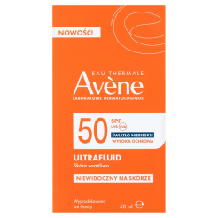 AVENE ULTRAFLUID Pielęgnacja przeciwsłoneczna 4 w 1  SPF 50+ 30 ml