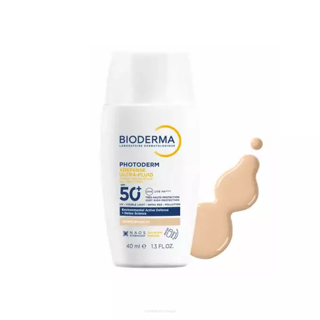 BIODERMA PHOTODERM XDERENSE ULTRA - FLUID Kolor 01 do twarzy SPF 50+ 40 ml