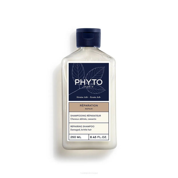 PHYTO REPAIR Szampon odbudowujący z keratyną 250 ml