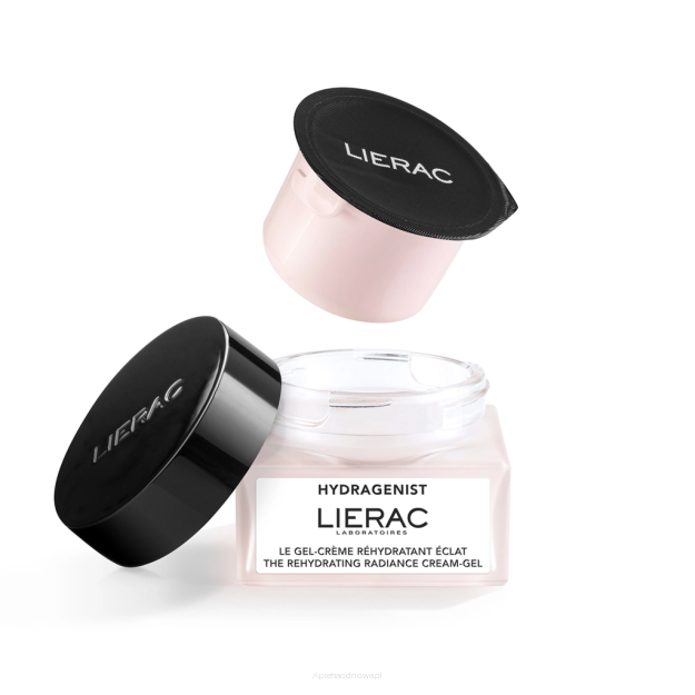 LIERAC HYDRAGENIST Nawilżający krem-żel rozświetlający - REFILL 50 ml