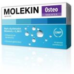 MOLEKIN OSTEO Calcium, vit. D3, K2 60 tabletek powlekanych