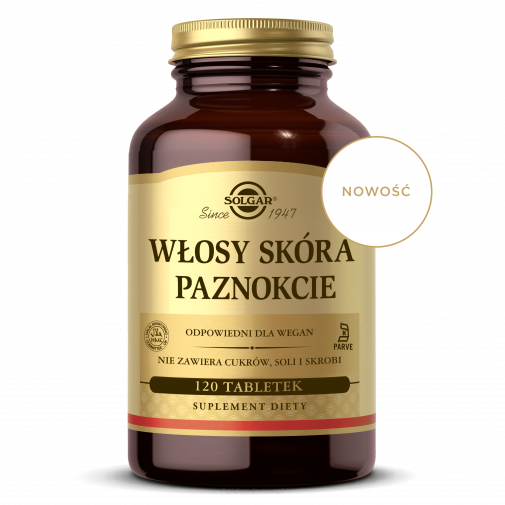 SOLGAR Włosy Skóra Paznokcie *120tabl.