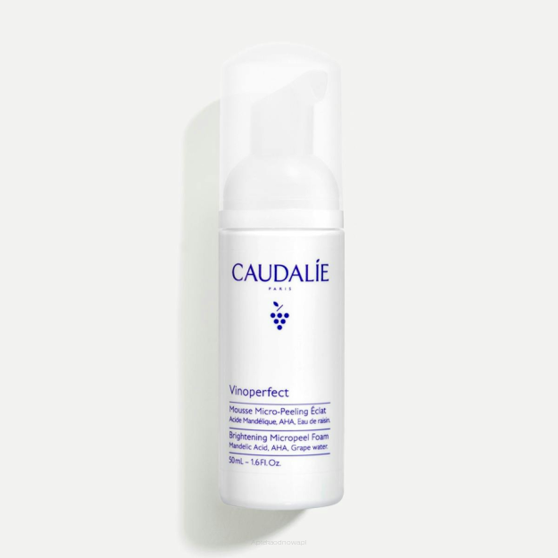 CAUDALIE Vinoperfect Mikropeelingująca pianka rozświetlająca 50 ml