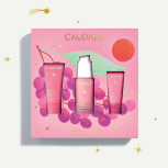 CAUDALIE VinoHydra ZESTAW Serum z kwasem hialuronowym 30 ml + Nawilżający żel myjący 30 ml + Nawilżający krem sorbet 15 ml