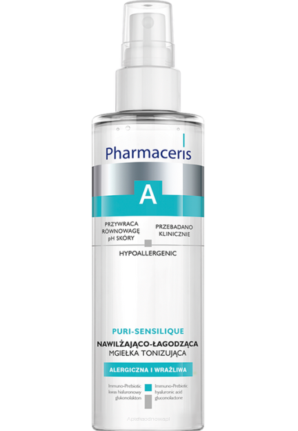 PHARMACERIS A PURI-SENSILIQUE Nawilżająco-łagodzący tonik- mgiełka 200 ml