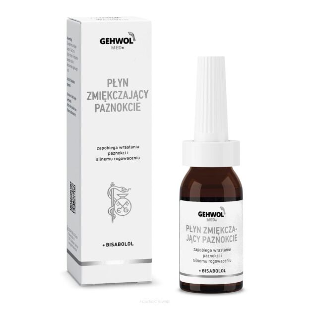 GEHWOL MED Płyn zmiękczający paznokcie i skórki 15 ml