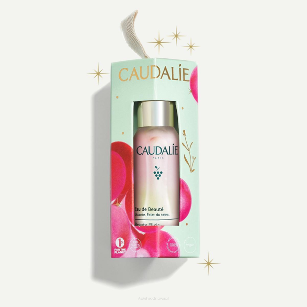 CAUDALIE BEAUTY ELIXIR ZESTAW  Woda rozświetlająca 30 ml + Maseczka detoksykująca15 ml