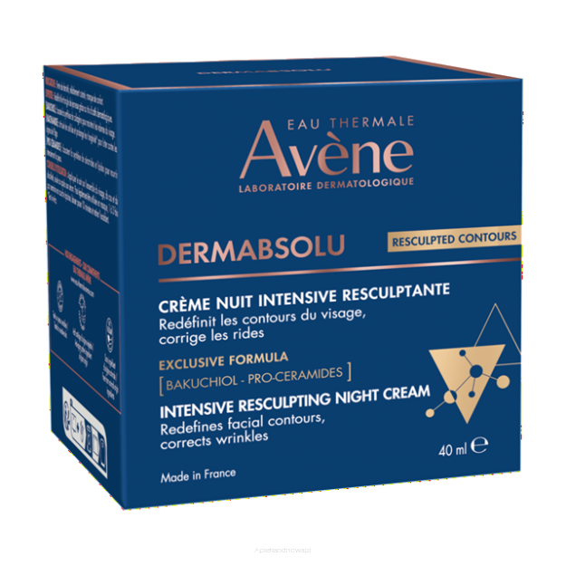 AVENE DERMABSOLU Intensywnie modelujący krem na noc 40 ml