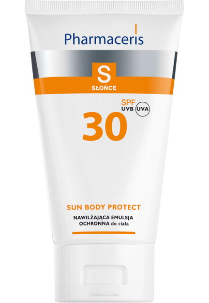 PHARMACERIS S Nawilżająca emulsja ochronna SPF 30+ do ciała 150 ml