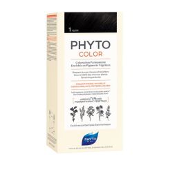 PHYTO COLOR 1 Farba do włosów -  CZARNY