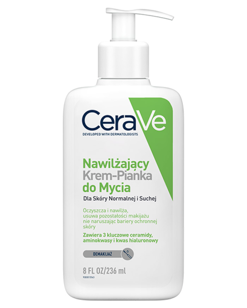 CERAVE Nawilżający Krem-Pianka do Mycia 236 ml