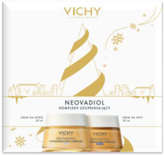 VICHY NEOVADIOL KOMPLEKS ZESTAW Odbudowujący krem na dzień 50 ml + Odbudowujący krem na noc 50 ml