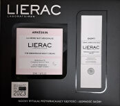 LIERAC ARKESKIN ZESTAW Krem na noc w okresie menopauzy 50 ml + DIOPTI RIDES Krem pod oczy korygujący zmarszczki 15 ml