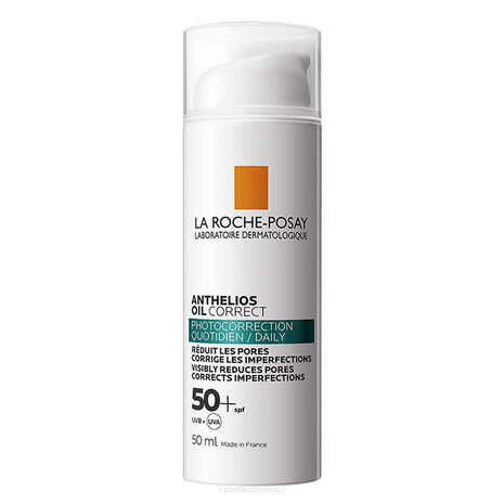 LA ROCHE-POSAY ANTHELIOS OIL CORRECT Żel-krem 50+SPF 50 ml
