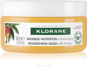 KLORANE MANGO Maska odżywcza włosy suche 150 ml