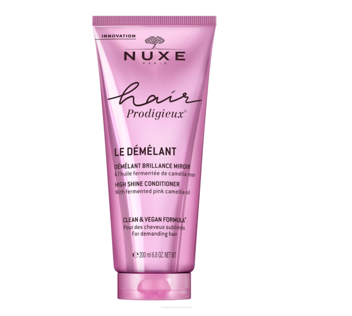 NUXE HAIR PRODIGIEUX Odżywka nabłyszczająca do włosów 200 ml + NUXE szampon 30ml