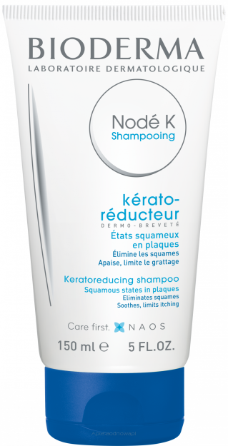 BIODERMA NODE K szampon o działaniu złuszczającym, przeciwzapalnym i przeciwświądowym 150 ml