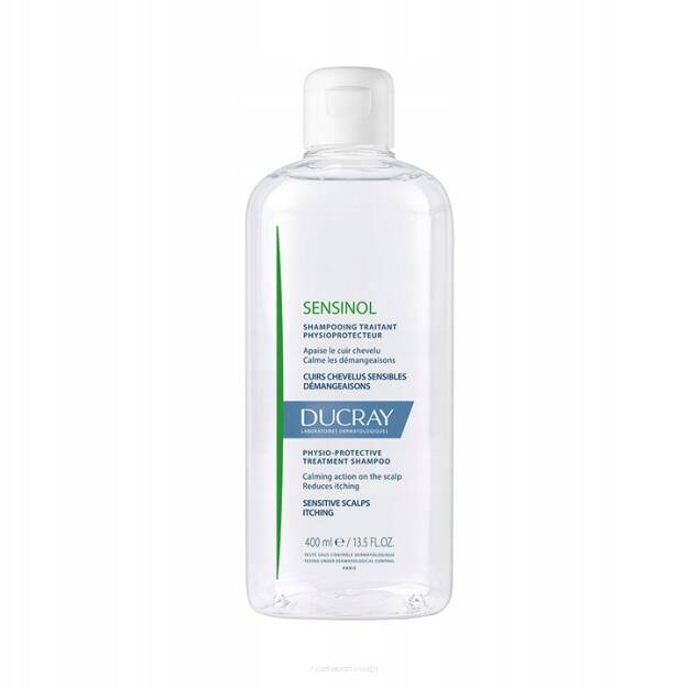 DUCRAY SENSINOL Szampon ochrona fizjologiczna 400 ml