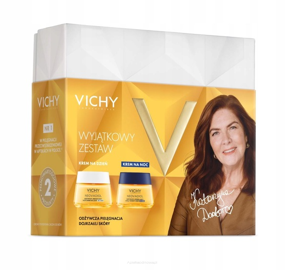 VICHY NEOVADIOL MAGISTRAL ZESTAW Odżywczy redukujący wiodczenie balsam na dzień 50 ml + Odżywczy modelujący owal twarzy krem na noc 50 ml