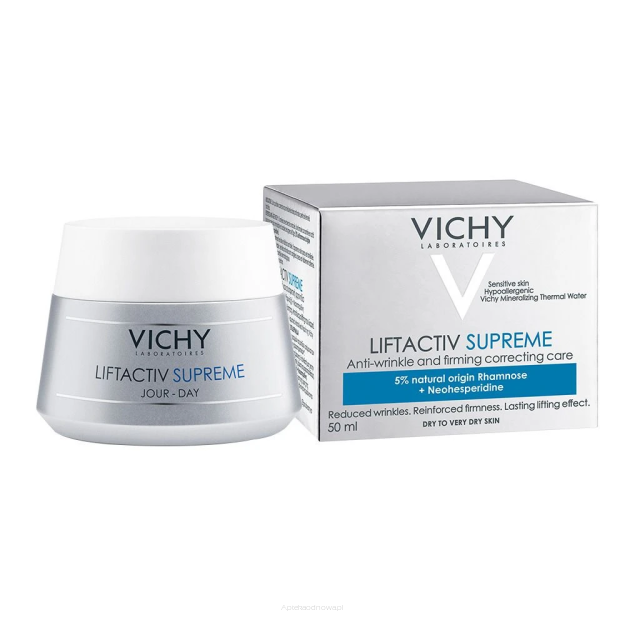 VICHY LIFTACTIV SUPREME Krem przeciwzmarszczkowy do skóry suchej 50 ml