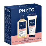 PHYTO Color Szampon chroniący kolor 500 ml + PREZENT Odżywka wzmacniająca blask 175 ml