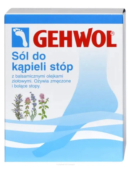 GEHWOL Sól do kąpiely stóp 10 saszetek (200g)