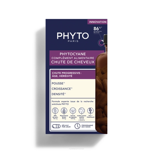 PHYTO PHYTOCYANE Suplement diety przeciw wypadaniu włosów 64 g