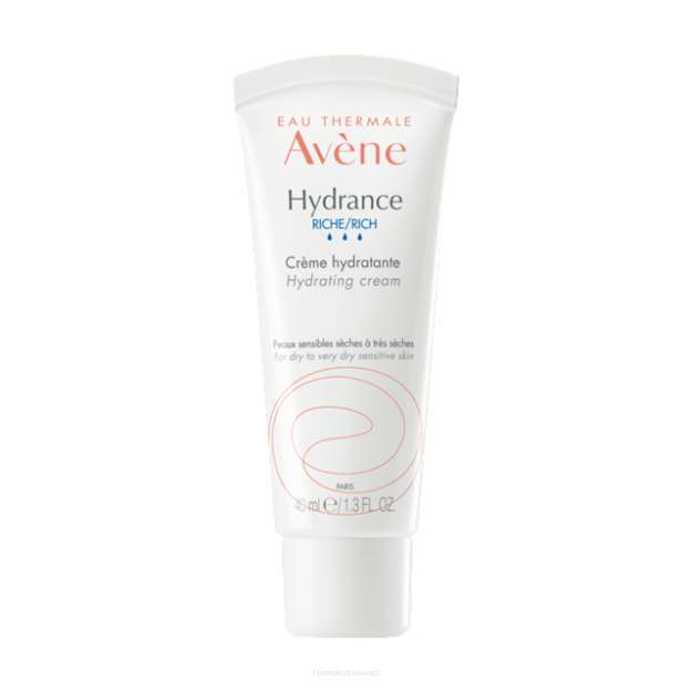 AVENE HYDRANCE UV Bogaty krem nawilżający SPF 30 40 ml
