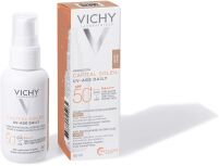 VICHY CAPITAL SOLEIL UV-AGE DAILY SPF 50+ TINTED Fluid przeciw fotostarzeniu się skóry 40 ml